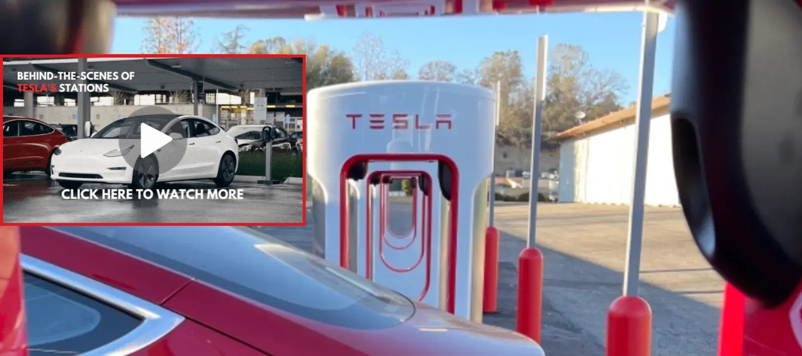 Tesla's supercharging stations